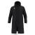 Turvey Long Bench Jacket BLK 3XL Coachjakke - ekstra lang 