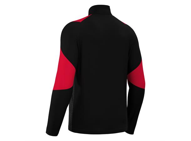 Izel Training 1/4 Zip Top BLK/RED 3XL Teknisk treningsgenser - Unisex 