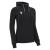 Bass Eco Hooded Jacket W BLK L Hettejakke i Ecotekstil til dame 